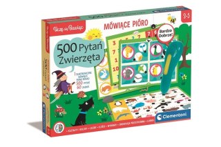 CLE Mówiące pióro 500 pytań Zwierzęta 50781