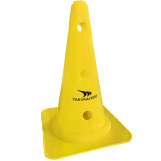 ND05_P9381 100056 Pachołek z otworami Yakima Sport 38 cm żółty 100056