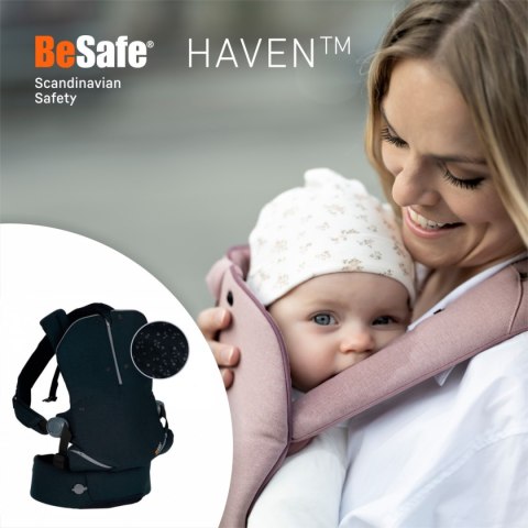 ND19_BS11009565NI Nosidełko BeSafe Haven - Premium - czarne