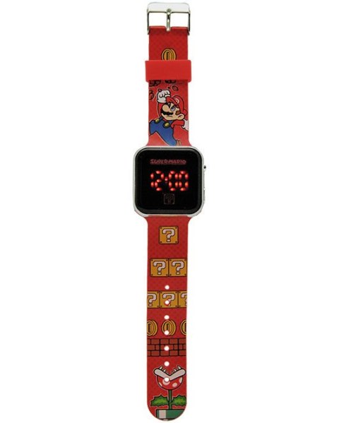 ND19_KE-GSM4107 Zegarek cyfrowy, led - Super Mario