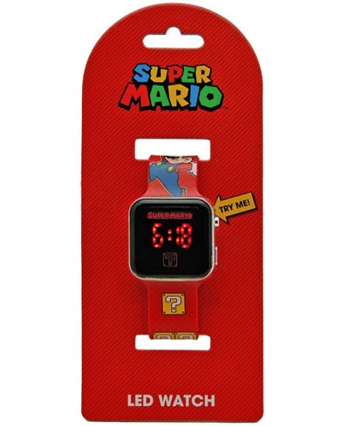ND19_KE-GSM4107 Zegarek cyfrowy, led - Super Mario