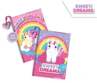 ND19_KE-KL10632 Pamiętnik brokatowy - Sweet Dreams