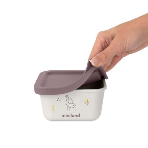 ND19_ML89458 Pojemniki hermetyczne ECO-friendly 2x400 ml - Pisklę