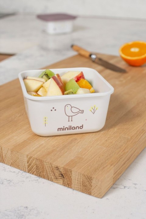 ND19_ML89458 Pojemniki hermetyczne ECO-friendly 2x400 ml - Pisklę