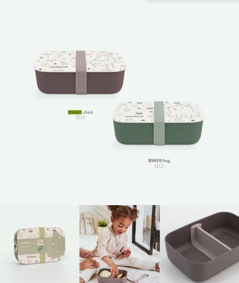 ND19_ML89460 Pojemnik śniadaniowy ECO-friendly 1L - Pisklę