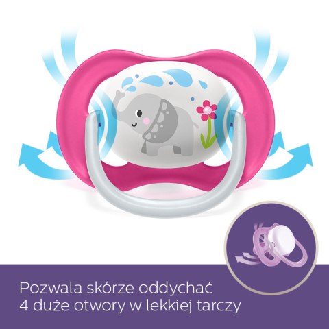 ND19_SCF_080/08 Smoczek ultra air anilmals 6-18m słoń