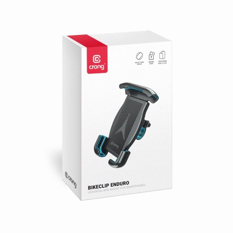 ND38_CRG-BH1-BLK Crong Bikeclip Enduro - Uchwyt na telefon do roweru (czarny)