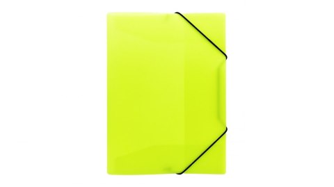 ND39_520453 TECZKA Z GUMKA PP A4 NEON ZOL B-FOL FOL