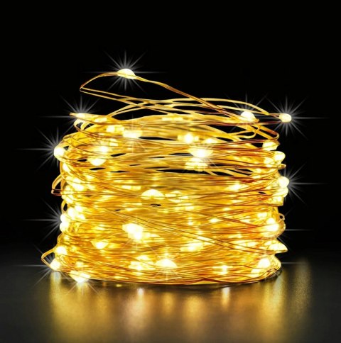 ND41_dS_58225 Łańcuch świetlny solarny 10m 100szt.