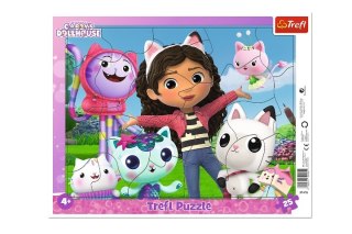 PUZZLE Ramkowe 25 Poznaj Gabi/Univ.Gabbys 31415