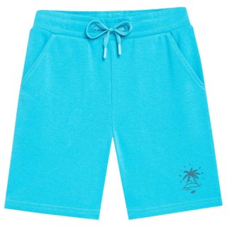 ND05_S11766-140cm 4FJSS23TSHOM047 35S Spodenki dla chłopca 4F M047 turkus 4FJSS23TSHOM047 35S r.140cm