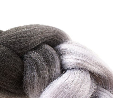 ND12_14491 Włosy syntetyczne warkoczyki ombre sz/sz W10345 5902802915757