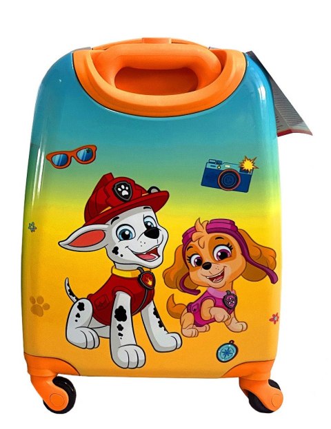 ND19_BC-PP-006 Walizka podróżna na kółkach Psi Patrol - żółta duża