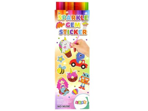 ND24_14967 Zestaw Naklejek Haft Diamentowy Kosmos Astronauta Mozaika 5905515354462