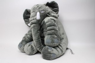 Słoń pluszowy szary siedzący 55cm 1007869