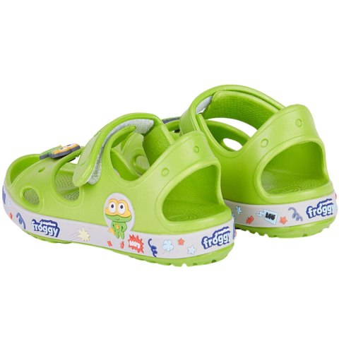 ND05_S11665-20-21 8861-632-1546A Sandały dla dzieci Coqui Yogi zielone 8861-632-1546A r.20-21