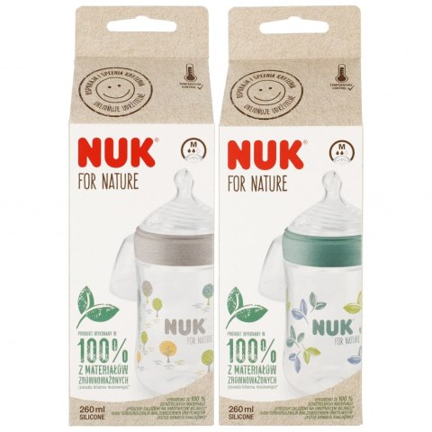 ND39_528546 NUK BUTELKA PP 260ML M FOR NATURE 10742005 1/6