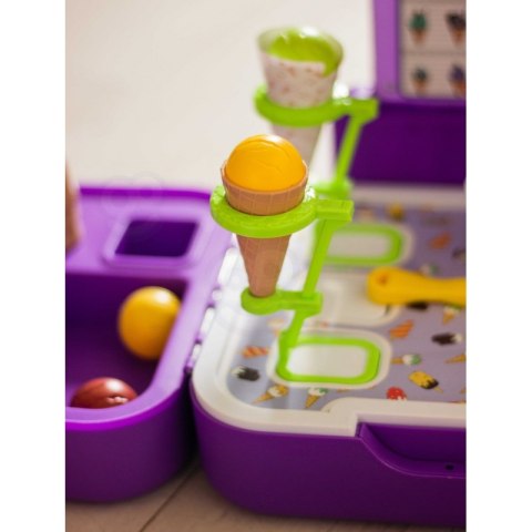 WOOPIE Walizka z Lodami 3w1 Kuchnia Sklepik Lodziarnia Przenośna 62 el.42943