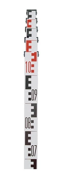 ŁATA TELESKOPOWA NIWELACYJNA TELESKOPOWA 5M BS 15-0