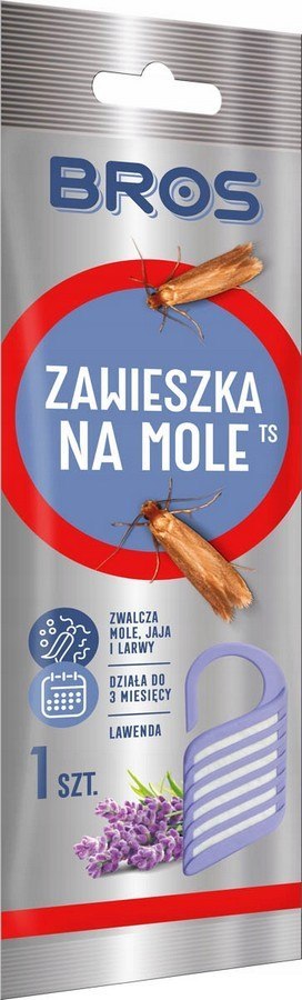 ZAWIESZKA NA MOLE LAWENDOWE.