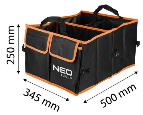 SKŁADANY ORGANIZER SAMOCHODOWY DO BAGAŻNIKA