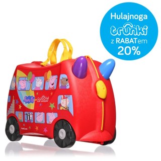 ND19_TRU-0064 Jeżdżąca walizeczka Trunki - Świnka Peppa