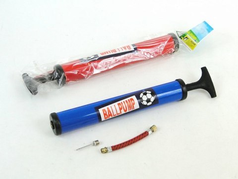 ND17_ZA-37488 Pompka do piłek ręczna ADAR 089587 mix cena za 1szt