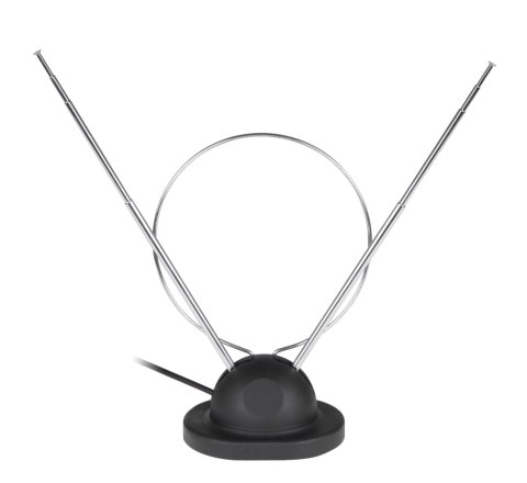 ANT0016-3 Antena pokojowa TV z kablem koncentrycznym z podstawką