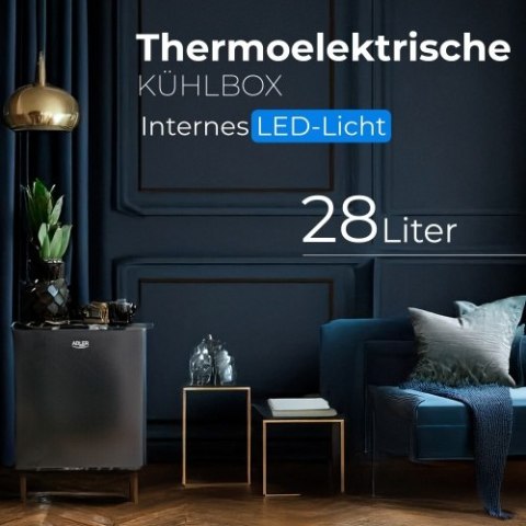 AD 8089 Chłodziarka termoelektryczna - 28 litrów