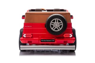 ND28_16766_PA_A1000_STRONG_CR Pojazd Mercedes Benz MAYBACH G650 STRONG Czerwony