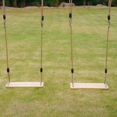 AXI Drewniany Duży Plac Zabaw Huśtawki Zjeżdżalnia Wieża + Piaskownica