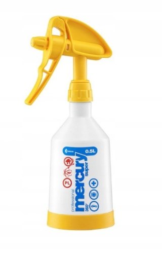 OPRYSKIWACZ MERCURY SUPER 360 PRO+, POJEMNOŚĆ 1L FPM CZERWON