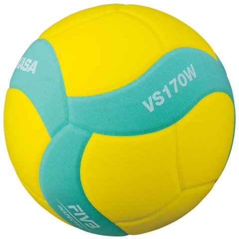 ND05_P7801-5 VS170W Piłka siatkowa Mikasa żółto-zielona VS170W r.5