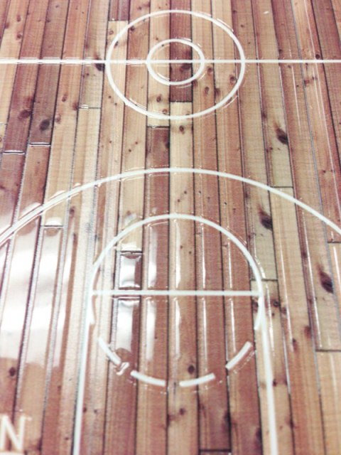 ND38_IPAD40029 Nexgen Skins - Zestaw skórek na obudowę z efektem 3D iPad 2/3/4 (Hardwood Classic 3D)