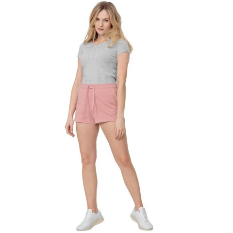 ND05_S10527-L H4L22 SKDD350 56S Spodenki damskie 4F jasny róż H4L22 SKDD350 56S r.L