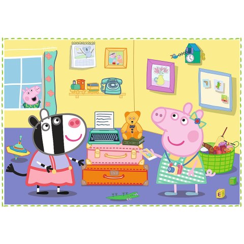 PUZZLE 4w1 Wspomnienie z wakacji /Peppa Pig 34359