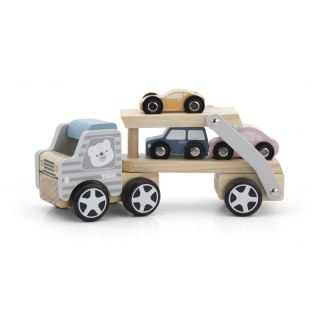 Drewniana laweta z samochodzikami Viga Toys PolarB