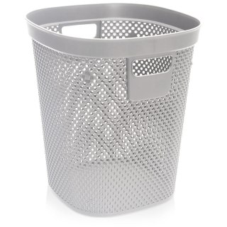 Kosz na odpady śmieci biurowy szary 12,5 l