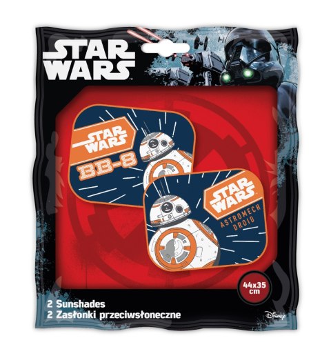 ND15_9315 ZASŁONKI BOCZNE 2 SZT 44*35CM STAR WARS BB8