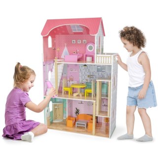 VIGA Duży Drewniany Domek dla Lalek