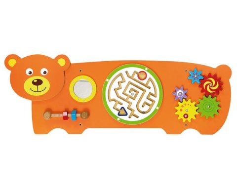 VIGA Sensoryczna Tablica Manipulacyjna -Miś