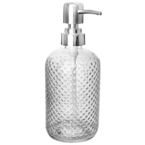 Pojemnik szklany do mydła lub płynu do naczyń dozownik na mydło płyn 550 ml