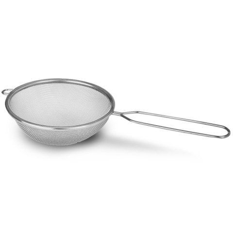 Sitko kuchenne stalowe z rączką okrągłe cedzak durszlak przesiewacz 8 cm