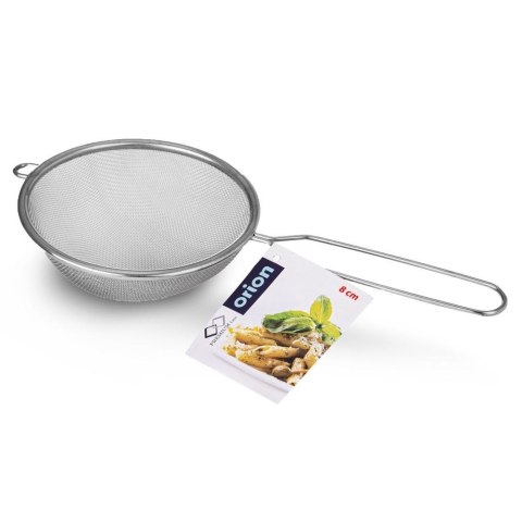 Sitko kuchenne stalowe z rączką okrągłe cedzak durszlak przesiewacz 8 cm
