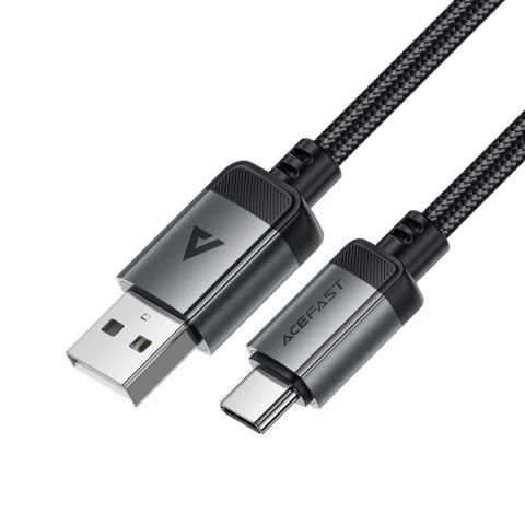 Kabel przewód USB-A - USB-C 480Mb/s 3A 1.2m - czarny