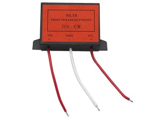 5824# Filtr samochodowy przeciwzakłóceniowy 20a cb