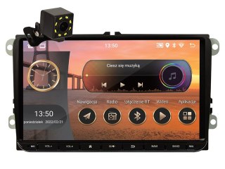 78-349# Radio blow cp02 2din 9" android/wifi/gps/carplay vw/ skoda/ seat