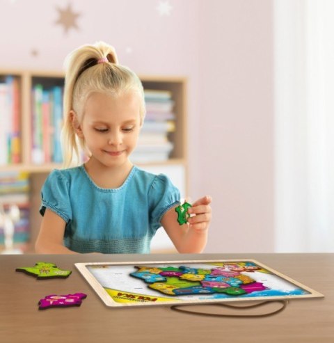 I'm a genius magnetyczna mapa polski