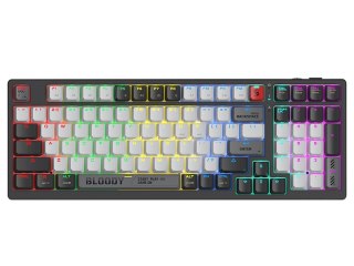 Klawiatura mechaniczna A4TECH BLOODY WS98 Grey WRLS (BLMS RED Plus Switches)