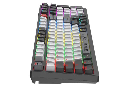 Klawiatura mechaniczna A4TECH BLOODY WS98 Grey WRLS (BLMS RED Plus Switches)